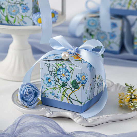 Flower Printed Gift Box