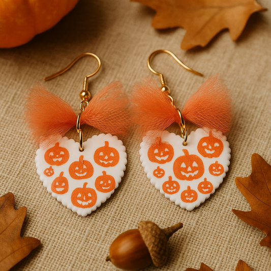 Pumpkin heart tutu