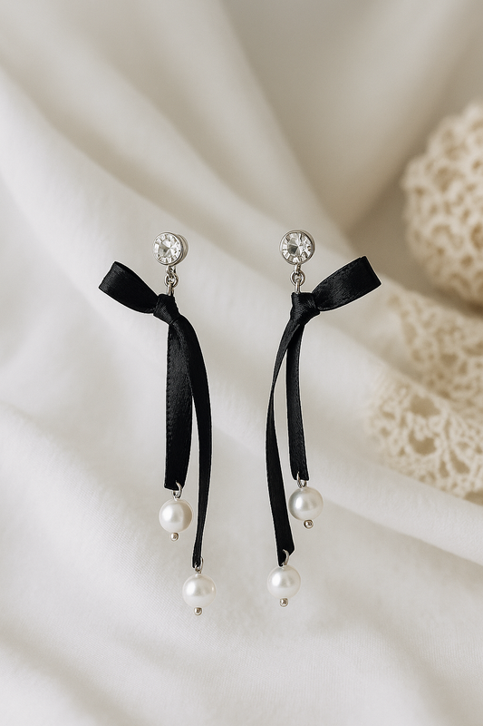 Black Ribbon dangle